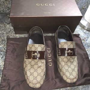 Authentic Men’s Gucci Loafers 10.5 US (used)